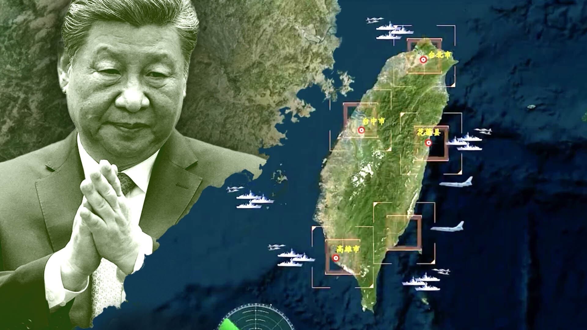 La Chine à l'assaut de Taïwan