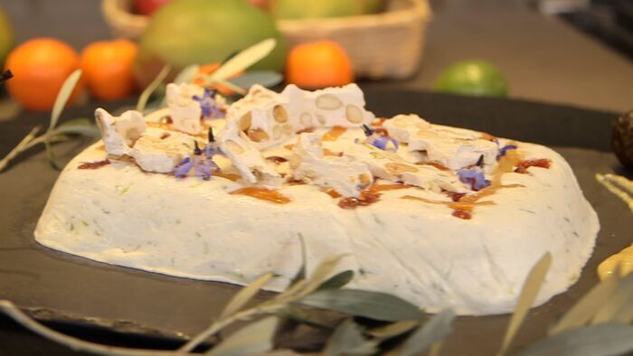 Nougat et fruit confit du pays d'Apt