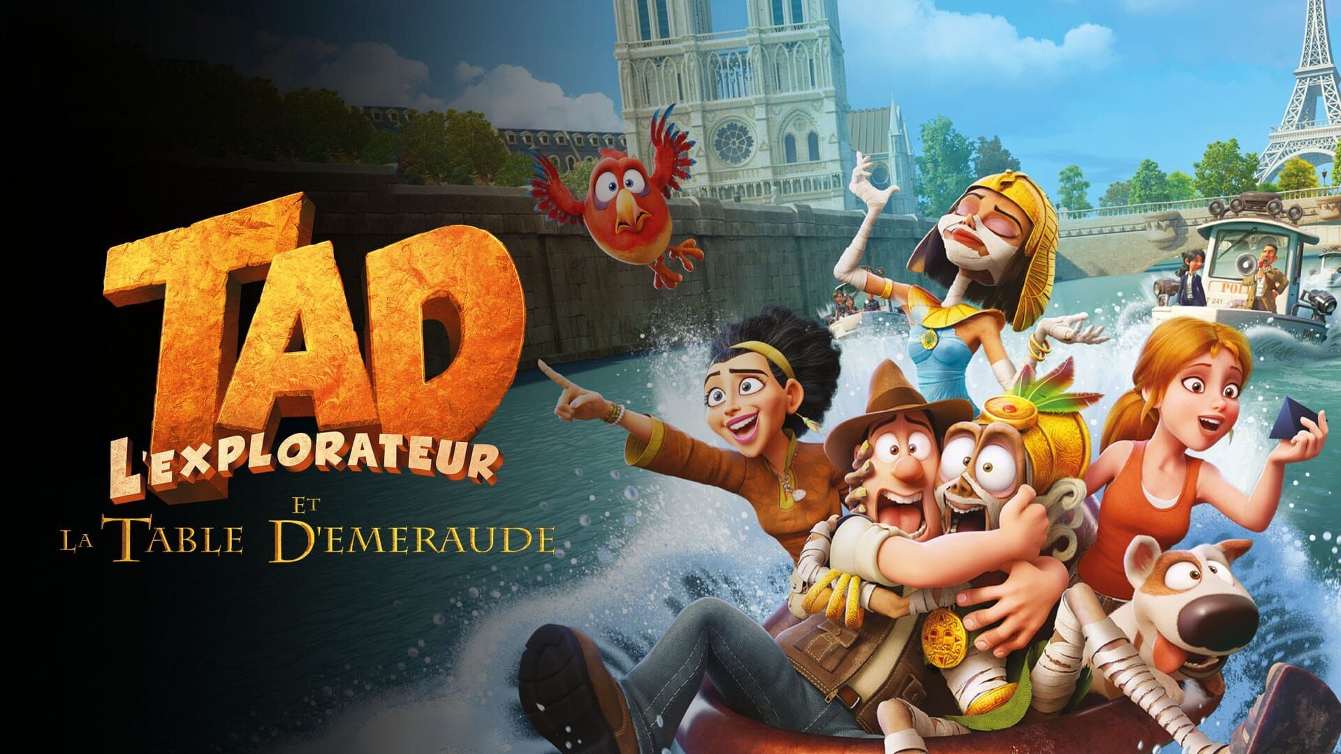 Tad l'explorateur et la table d'émeraude