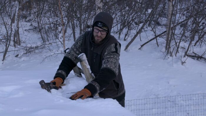 La récolte de glace