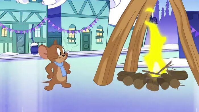 Tom et Jerry contre le Yéti