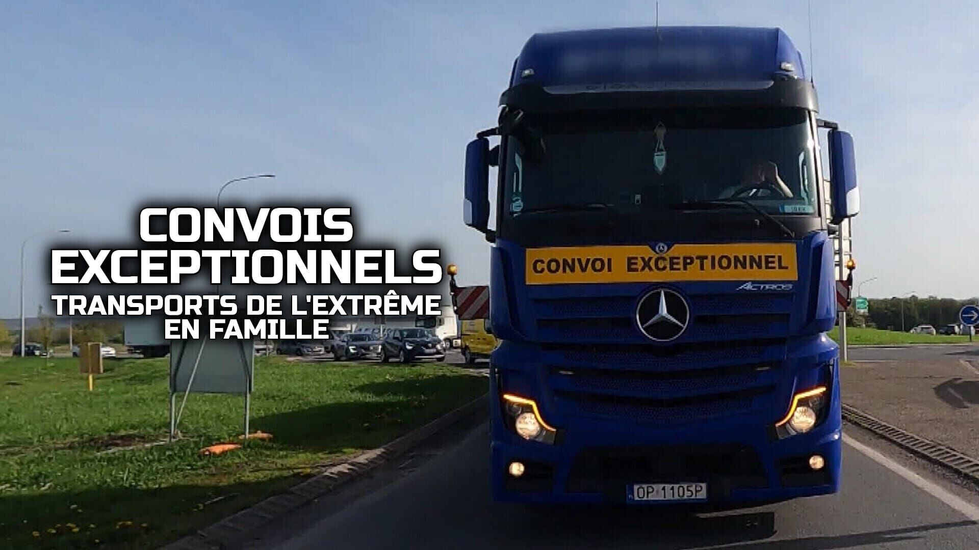 Convois exceptionnels : transports de l'extrême en famille