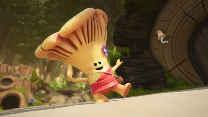 Amanita de danse pas