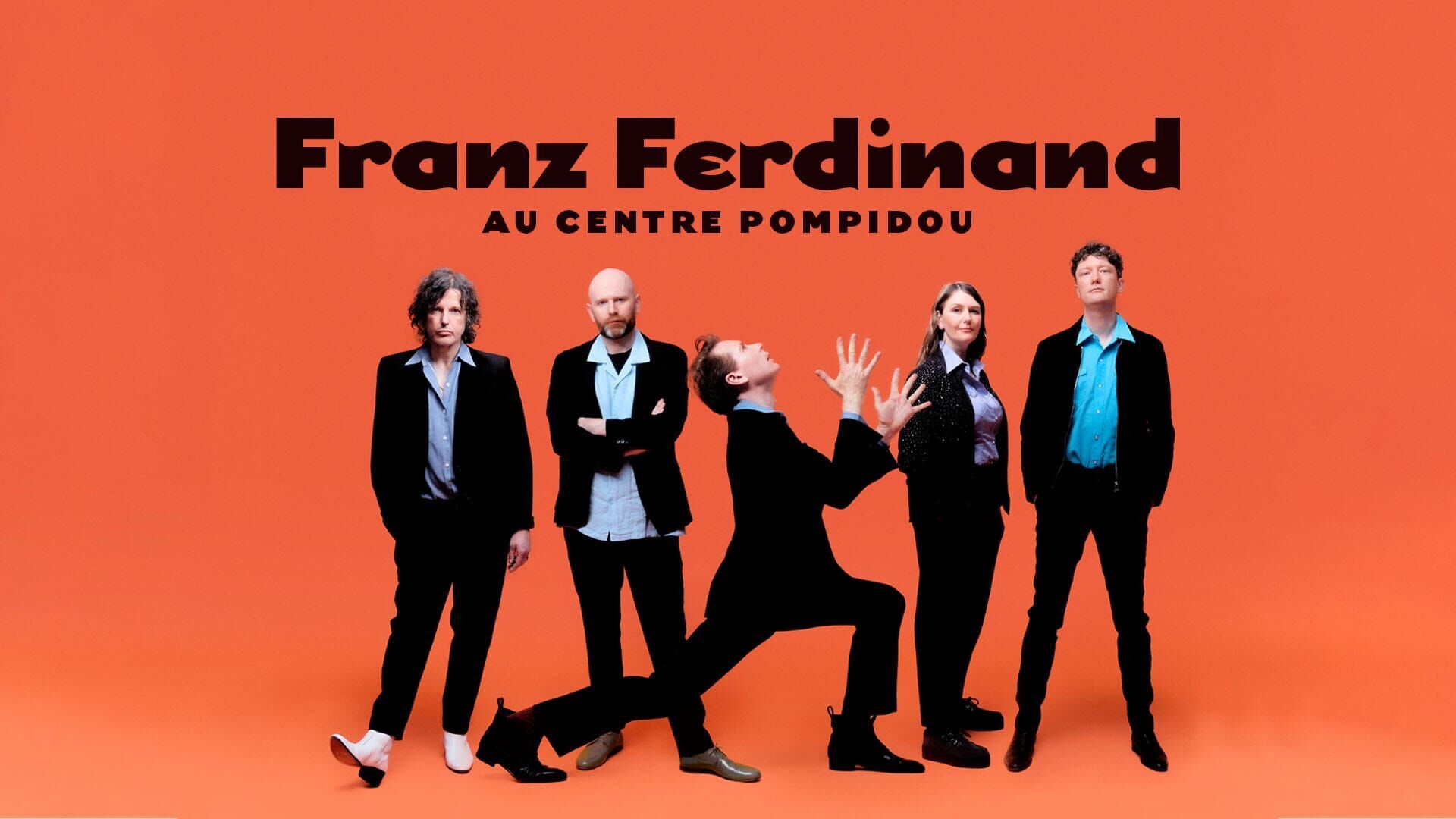 Franz Ferdinand au Centre Pompidou