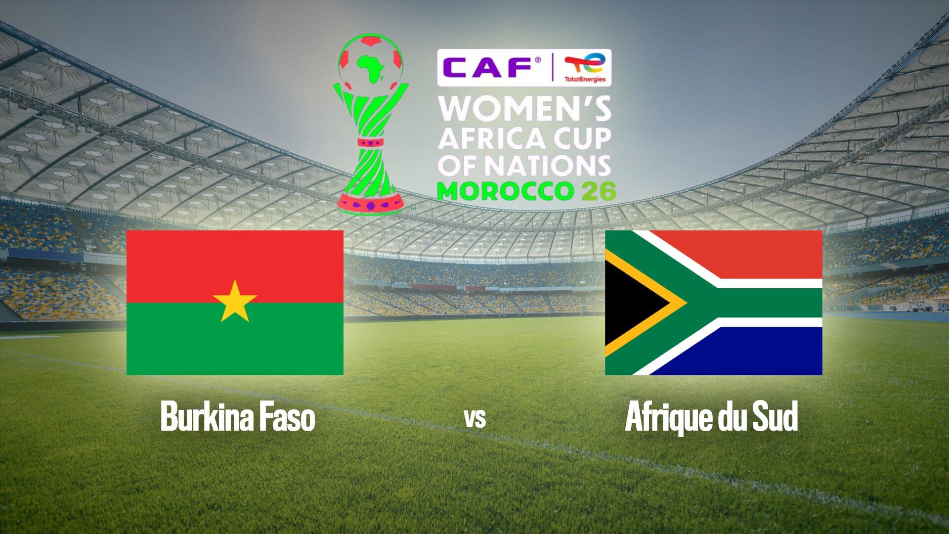 Football : Coupe d'Afrique des Nations féminine