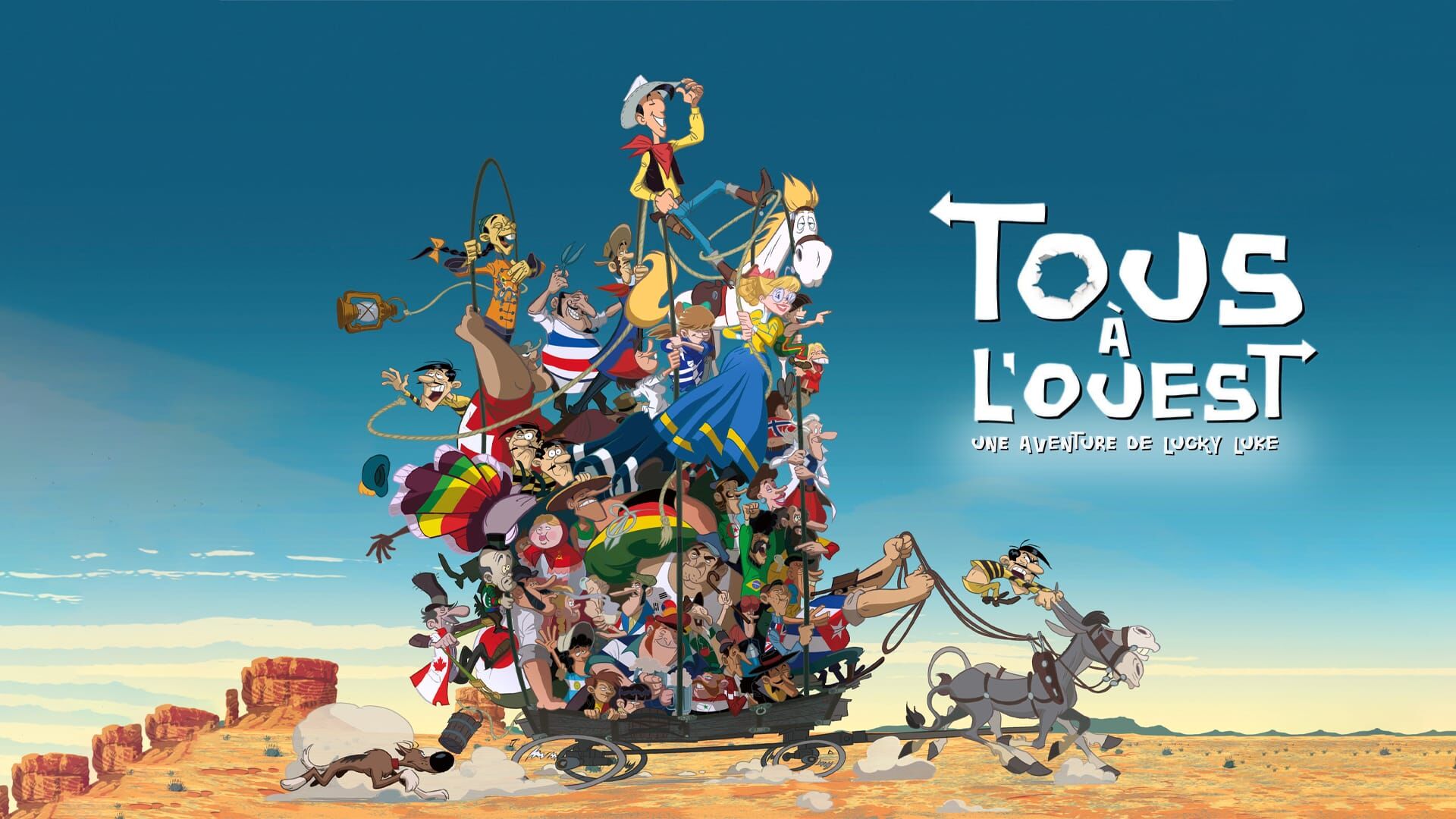Tous à l'Ouest : une aventure de Lucky Luke