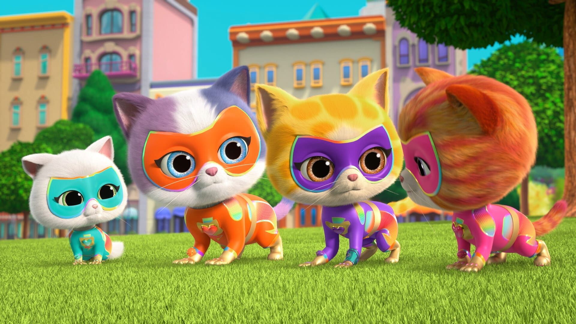 Les Superchatons et le sauvetage du Miaoubus / Les Superchatons et le problème du beurre de cacahuètes