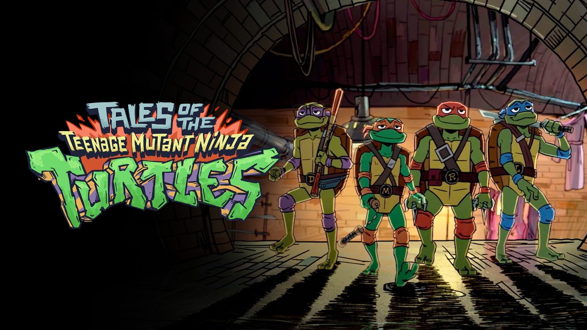 Splinter et April affontent un poisson rouge