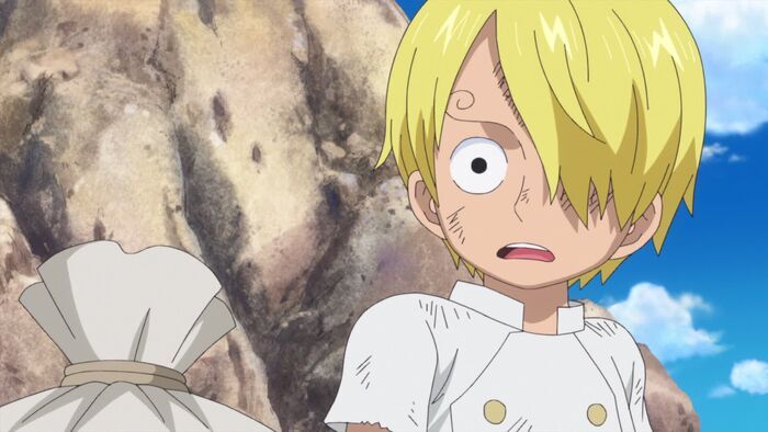 Je lui dois la vie. Sanji et Zeff !