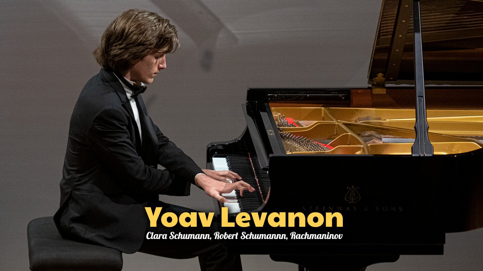 Yoav Levanon : Clara Schumann, Robert Schumann, Rachmaninov