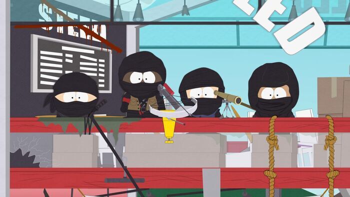 Les méchants ninjas