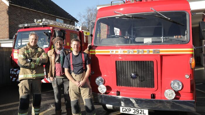 Fourgon d'incendie Dennis