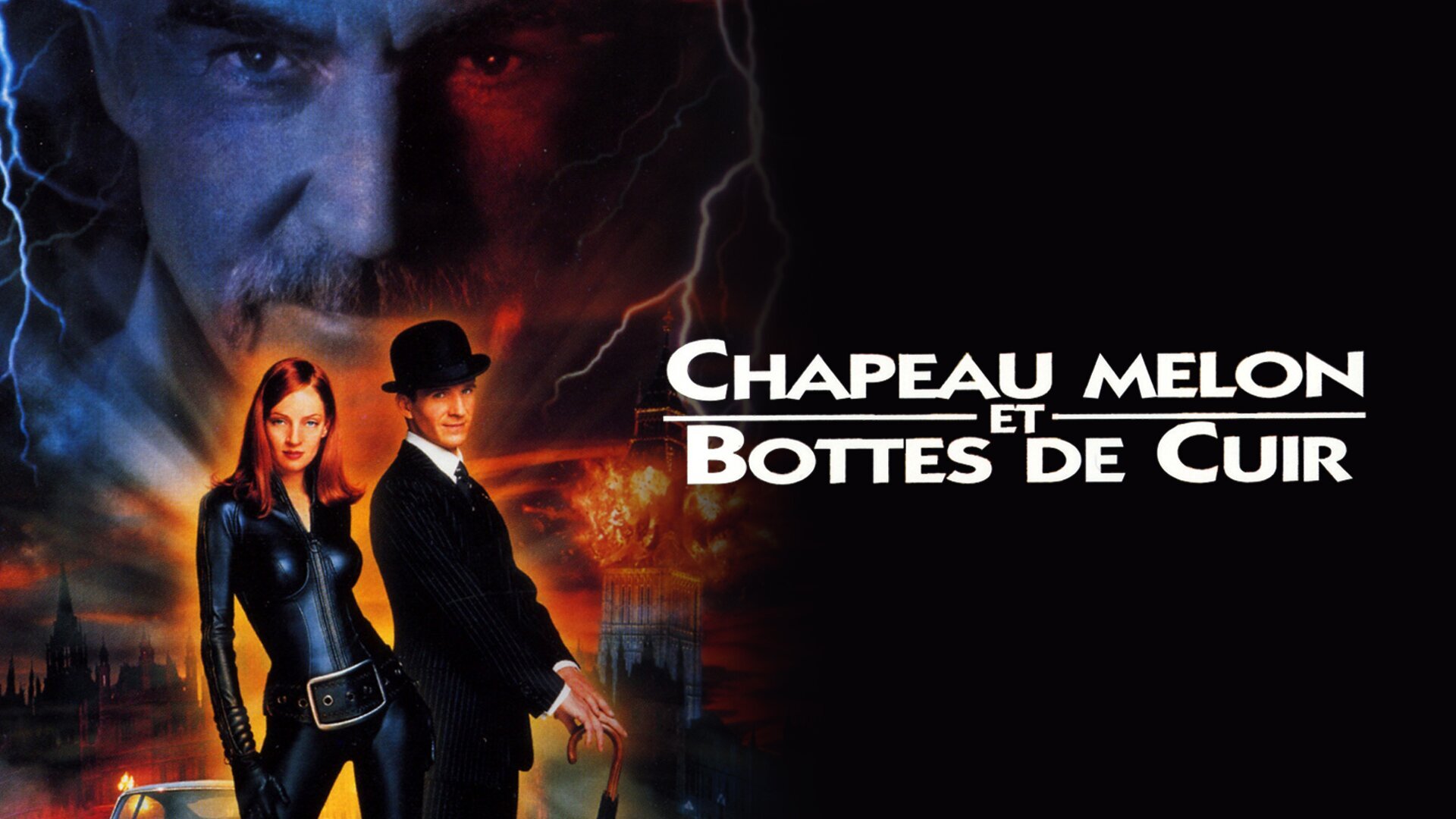 Chapeau melon et bottes de cuir