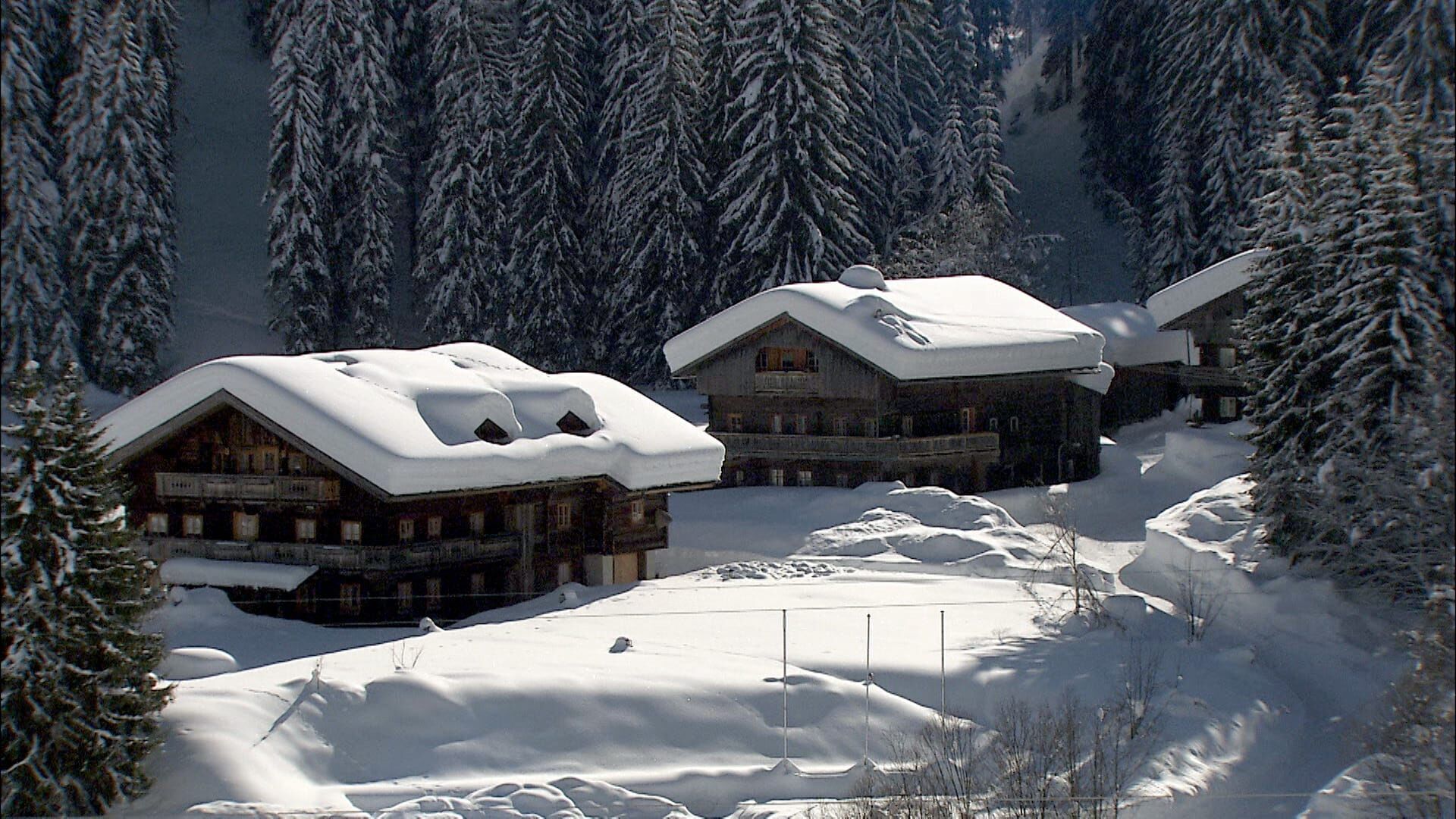 L'hiver dans les Alpes