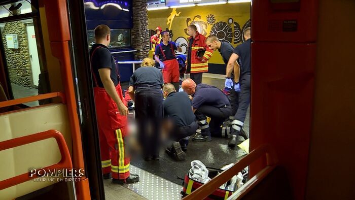 La victime du métro