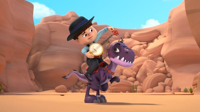 Oli et son banjo