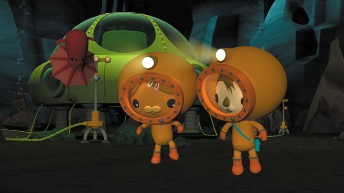 Les Octonauts et les vers bombardiers