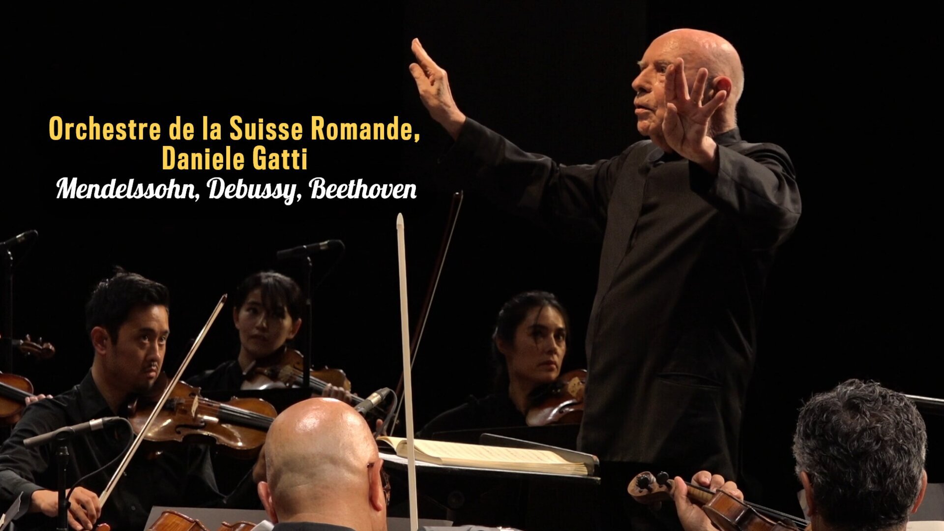 Orchestre de la Suisse Romande, Daniele Gatti: Mendelssohn, Debussy, Beethoven
