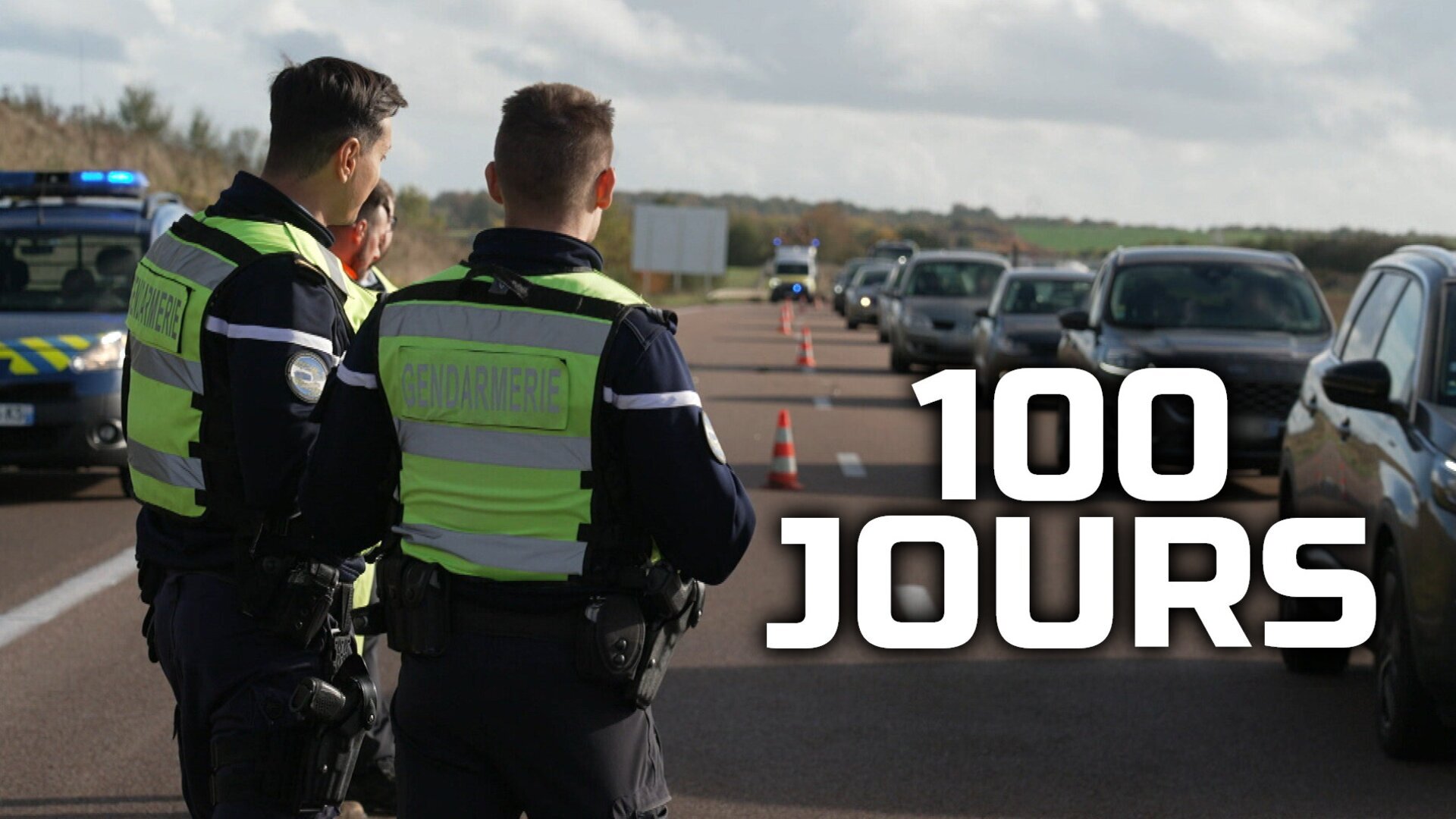 Avec les gendarmes des autoroutes de Champagne