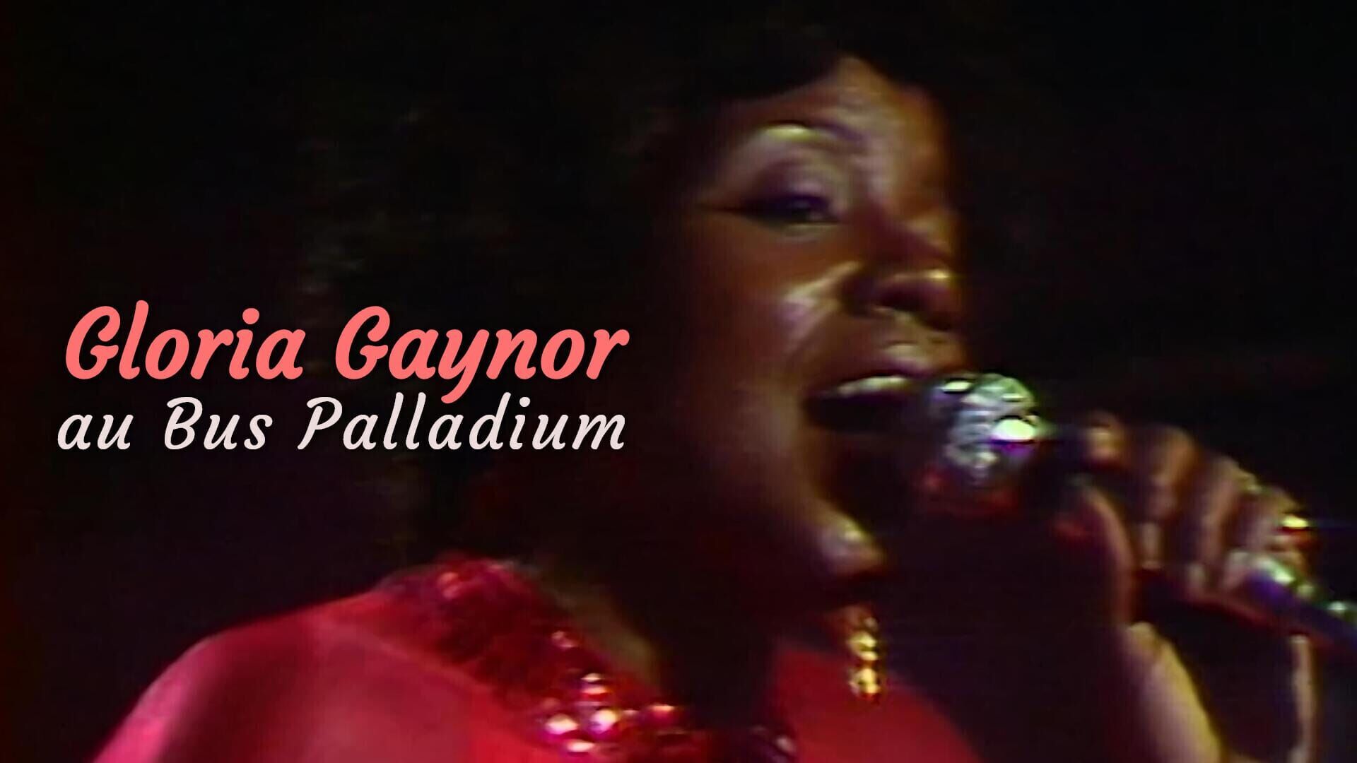 Gloria Gaynor au Bus Palladium