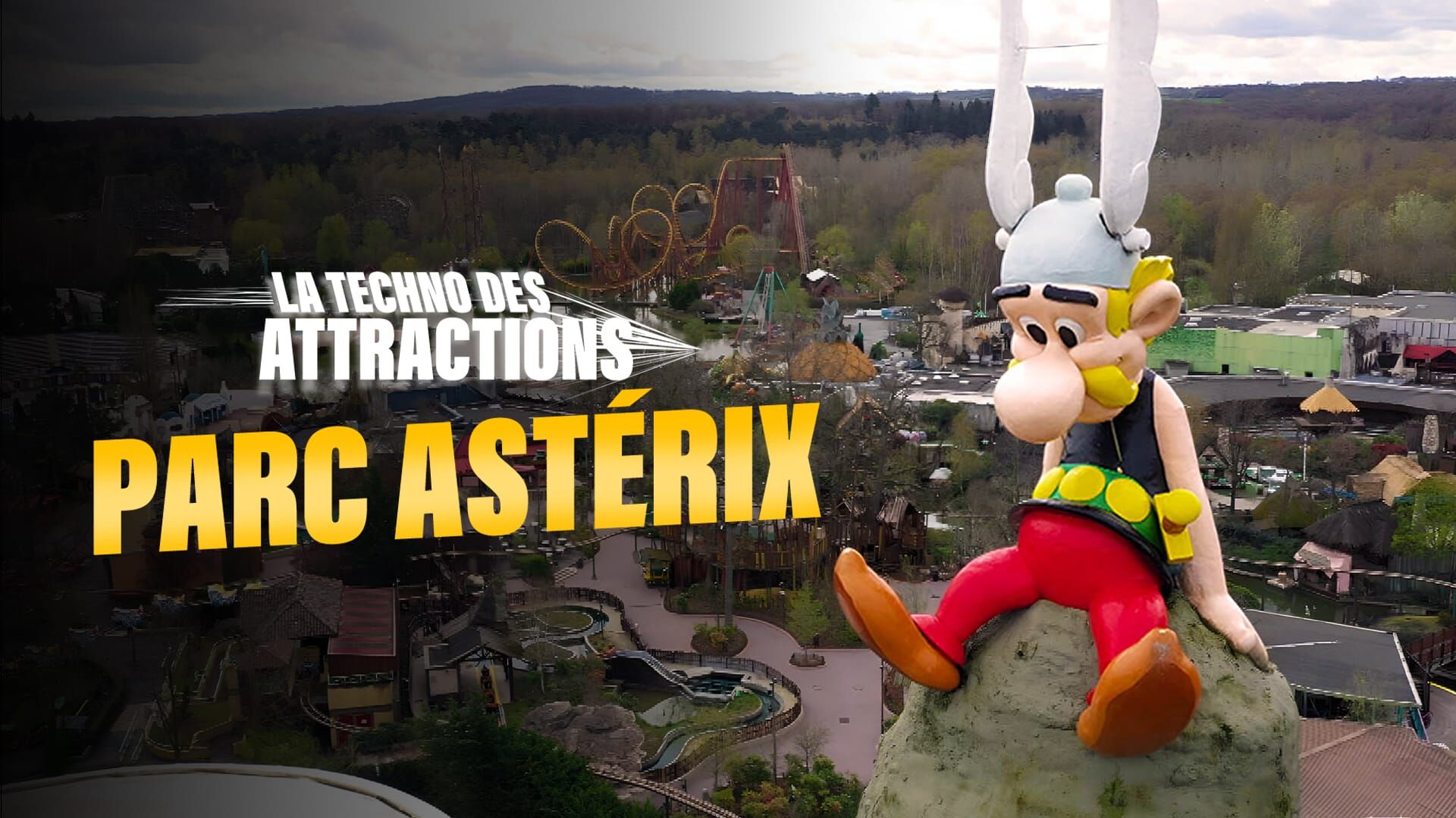 Parc Astérix : la techno des attractions