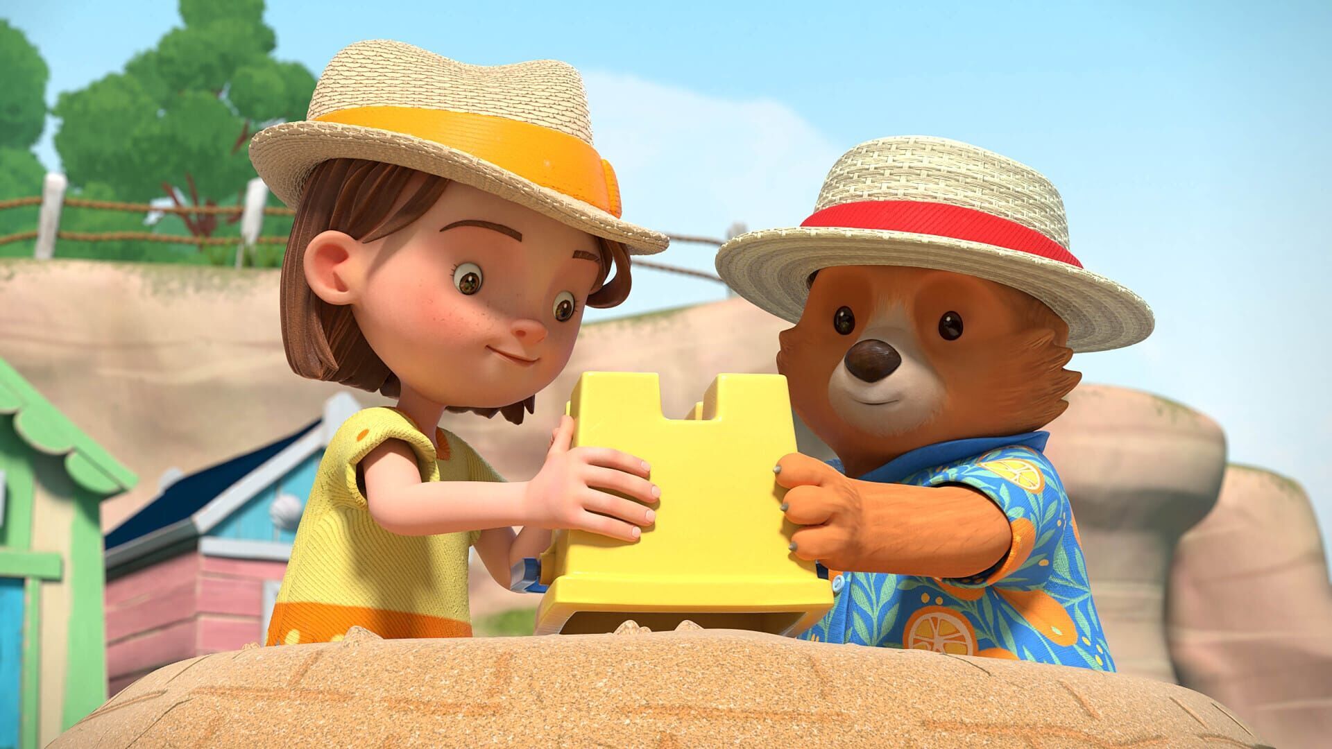 Paddington et le concours de châteaux de sable