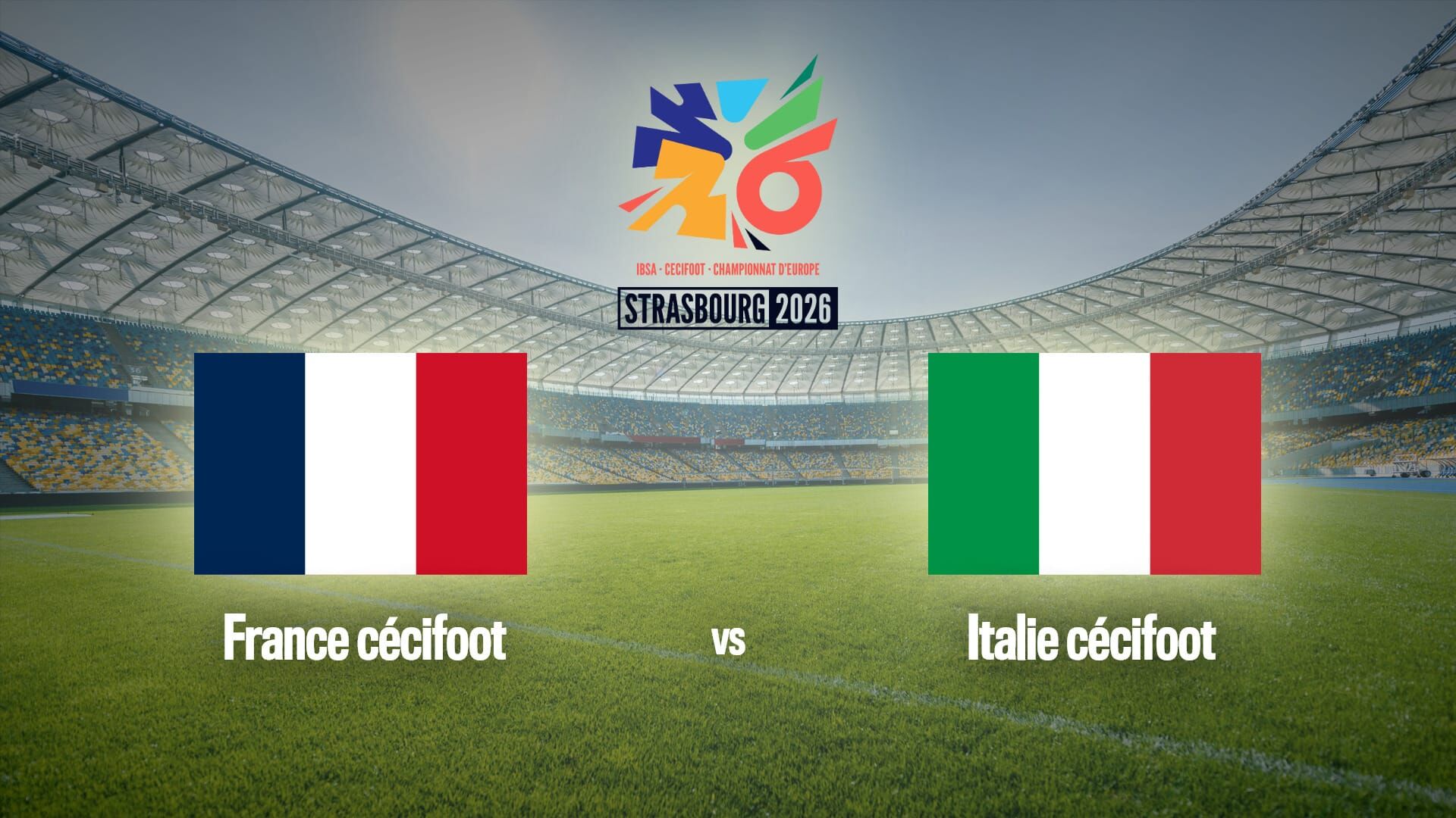 Cécifoot : Championnat d'Europe