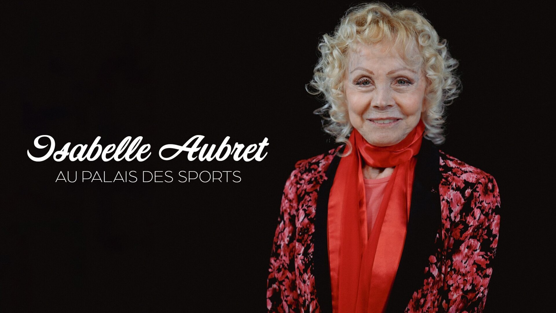 Isabelle Aubret au Palais des sports