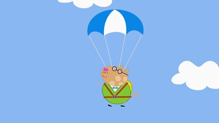 Le saut en parachute