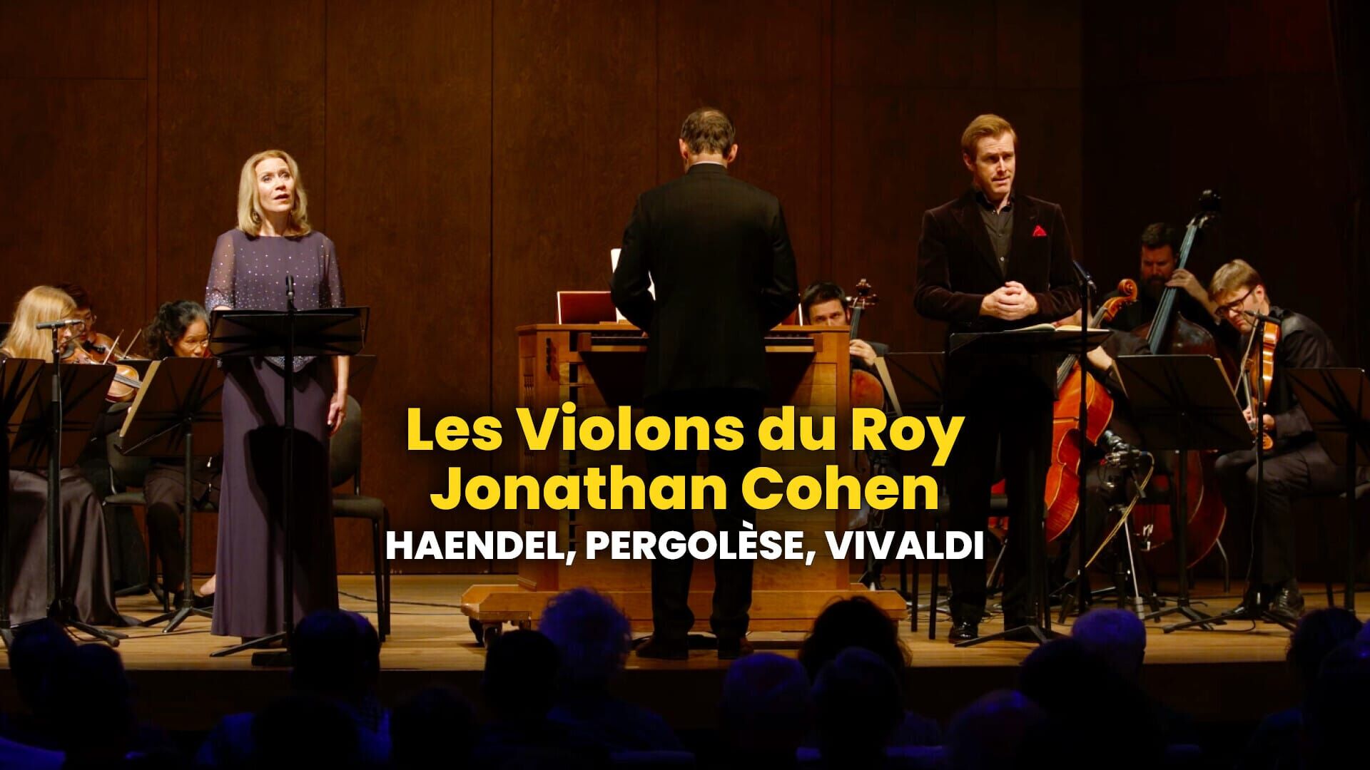 Les Violons du Roy, Jonathan Cohen : Haendel, Pergolèse, Vivaldi