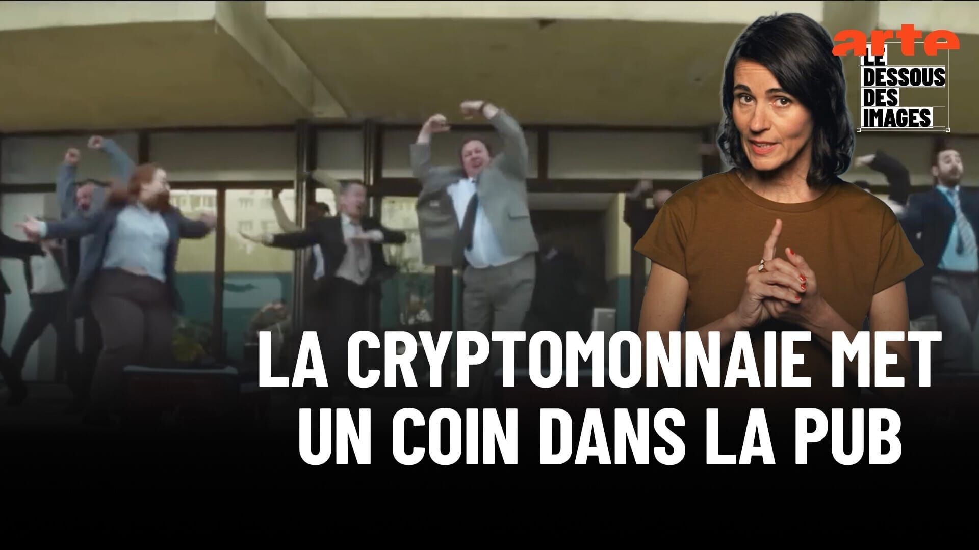La cryptomonnaie fait sa pub
