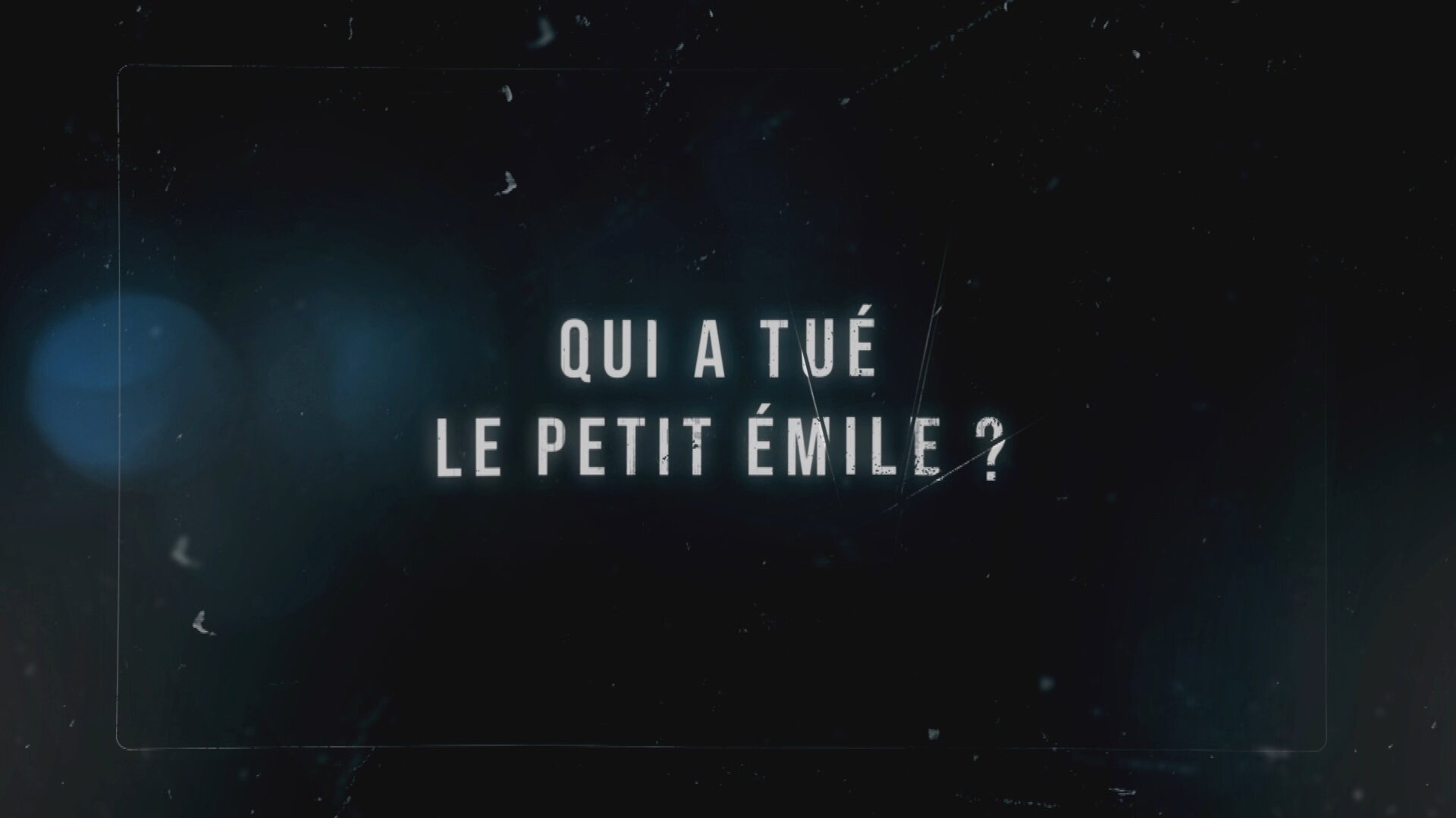 Chapitre 1 : La disparition