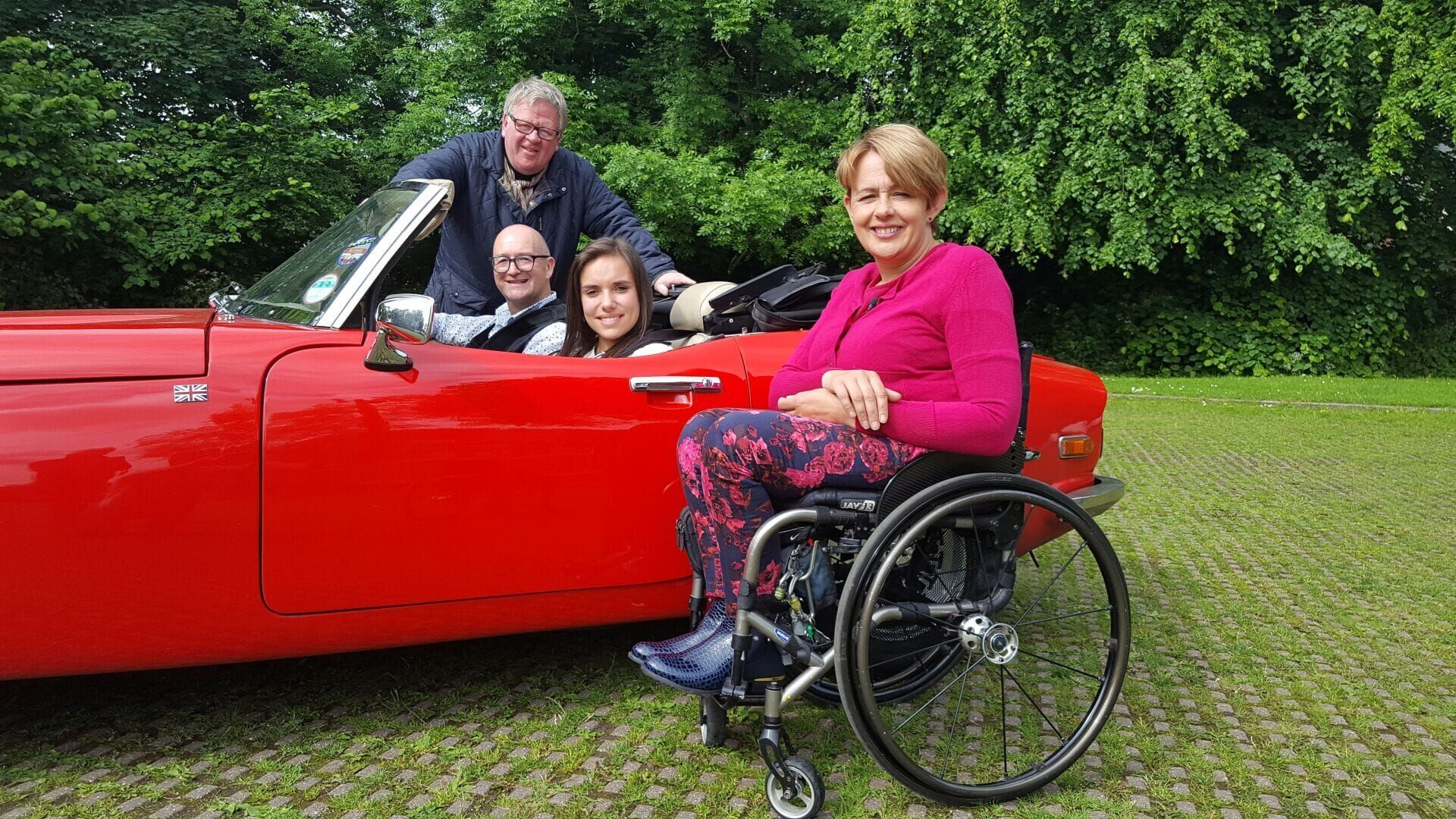 Tanni Grey Thompson et Jade Jones