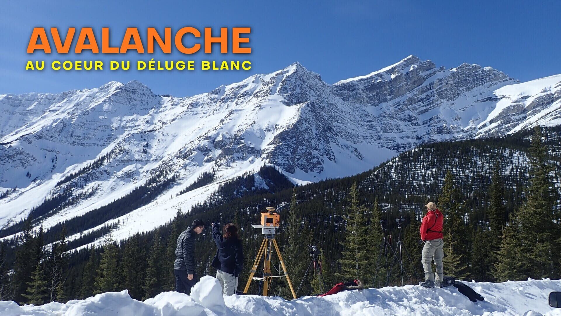 Avalanche, au coeur du déluge blanc