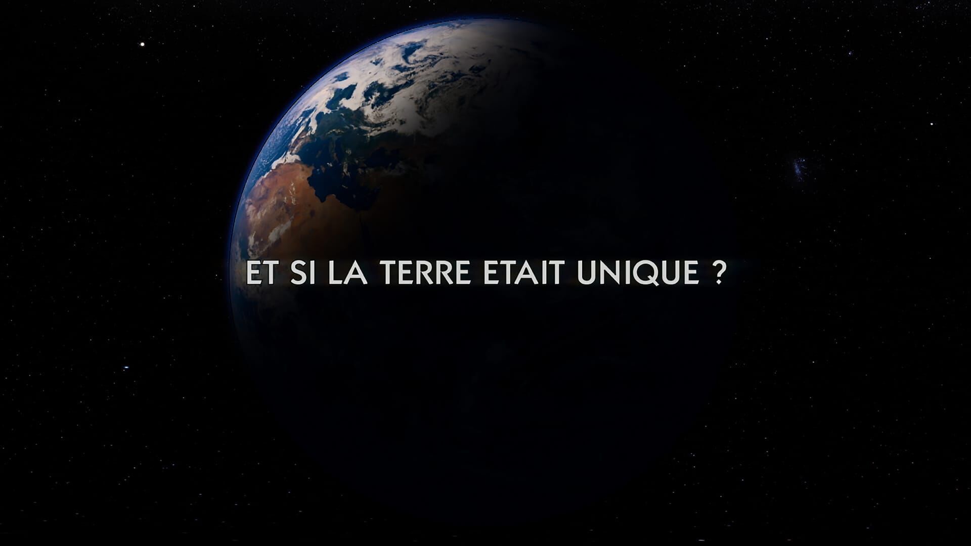 Et si la terre était unique