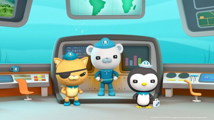 Les octonauts et les cochons de mer