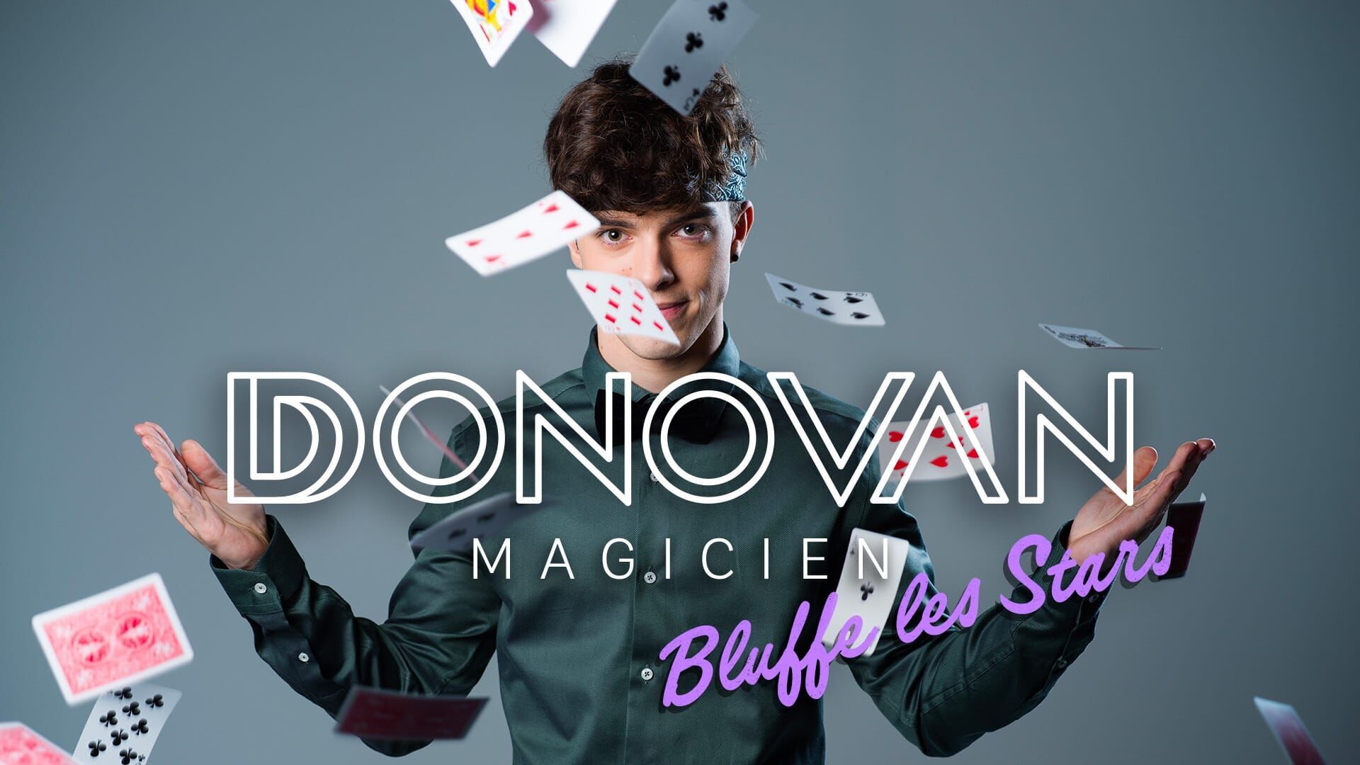 Donovan magicien bluffe les stars