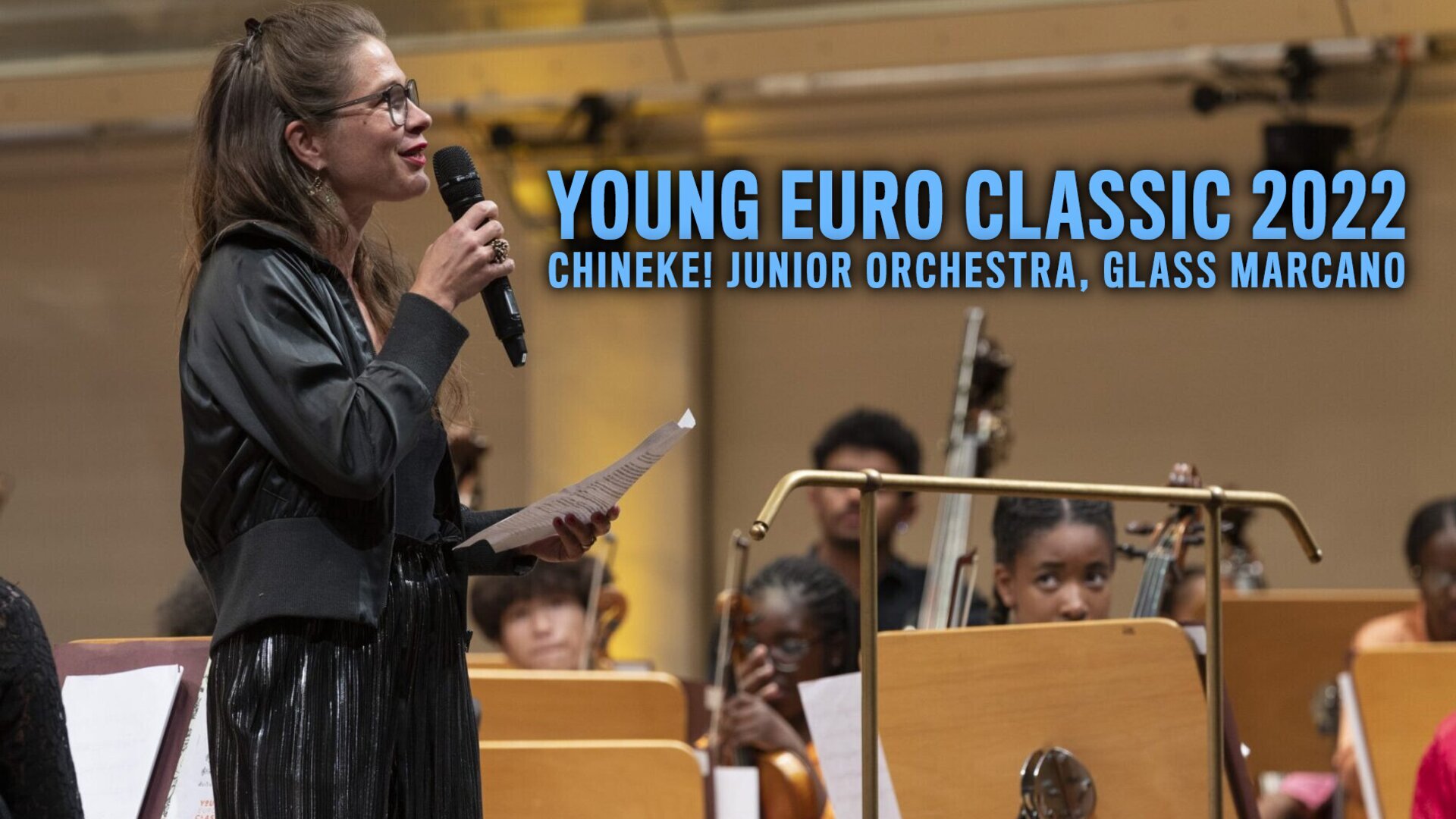 Young Euro Classic 2022: Chineke! Junior Orchestra, Glass Marcano
