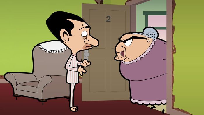Mister Bean et la peinture