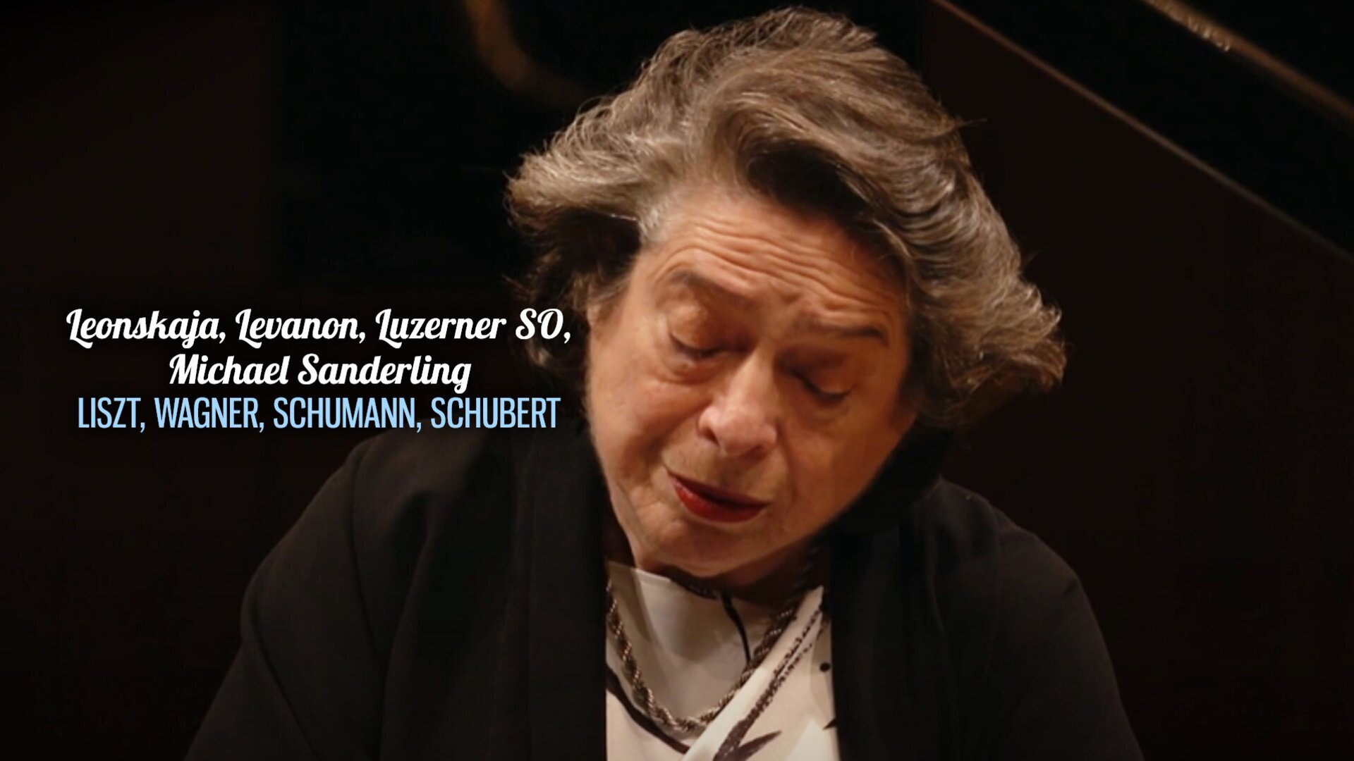 Yoav Levanon, David Fray, Elisabeth Leonskaja, Luzerner Sinfonieorchester : Liszt, Schumann, Schubert