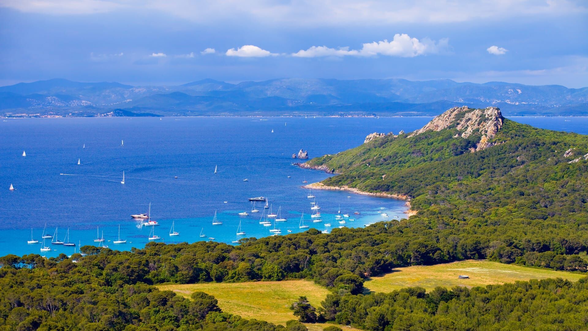 Les îles de Porquerolles, port Cros