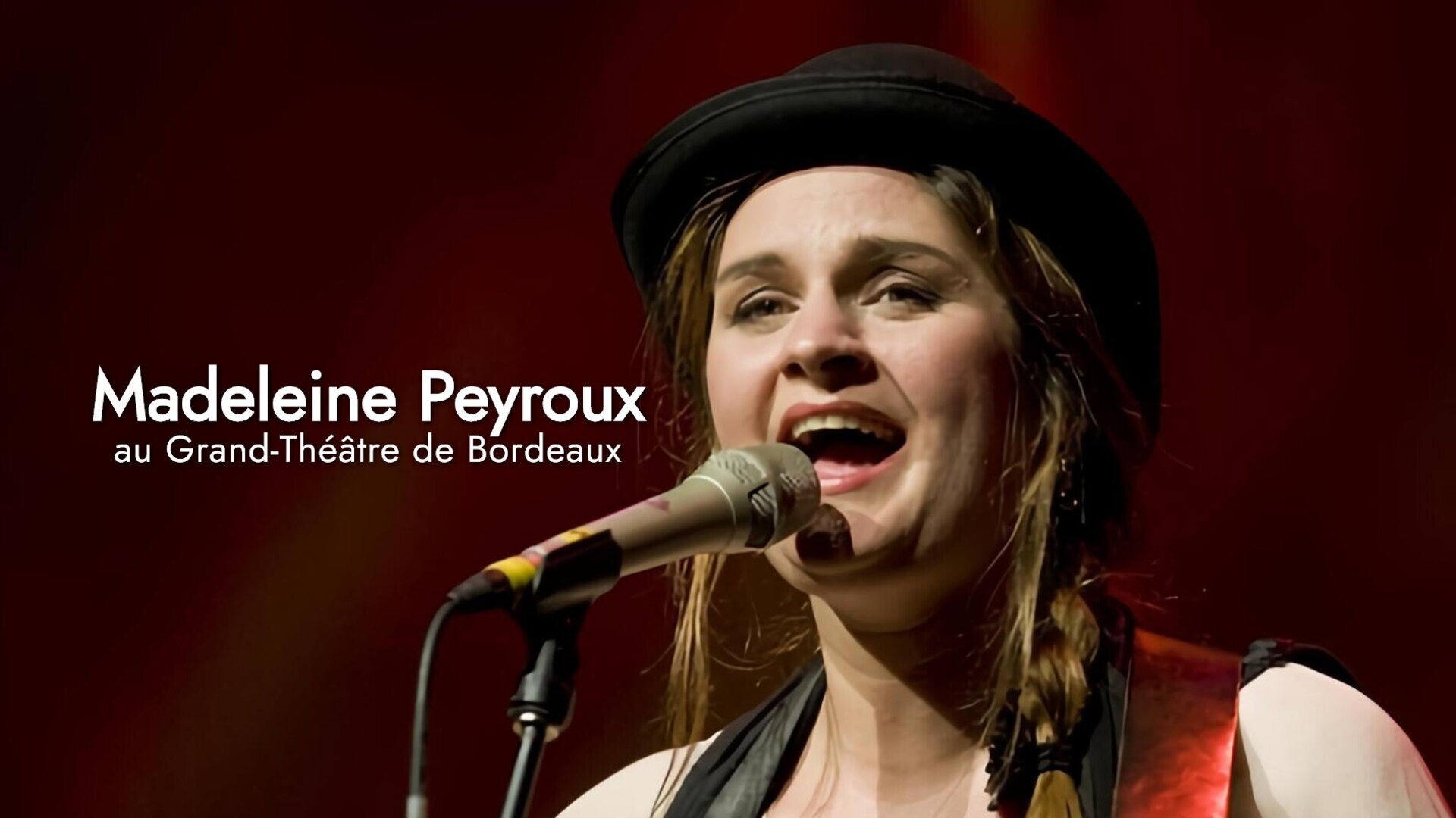 Madeleine Peyroux au Grand-Théâtre de Bordeaux