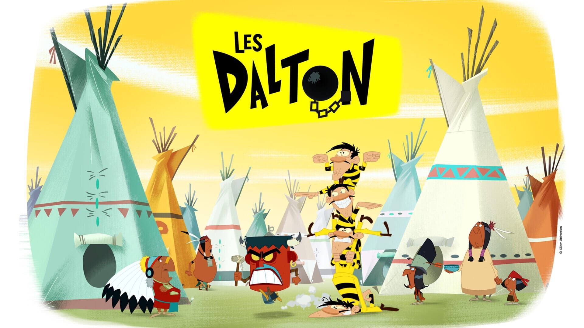 Les Dalton à la poubelle