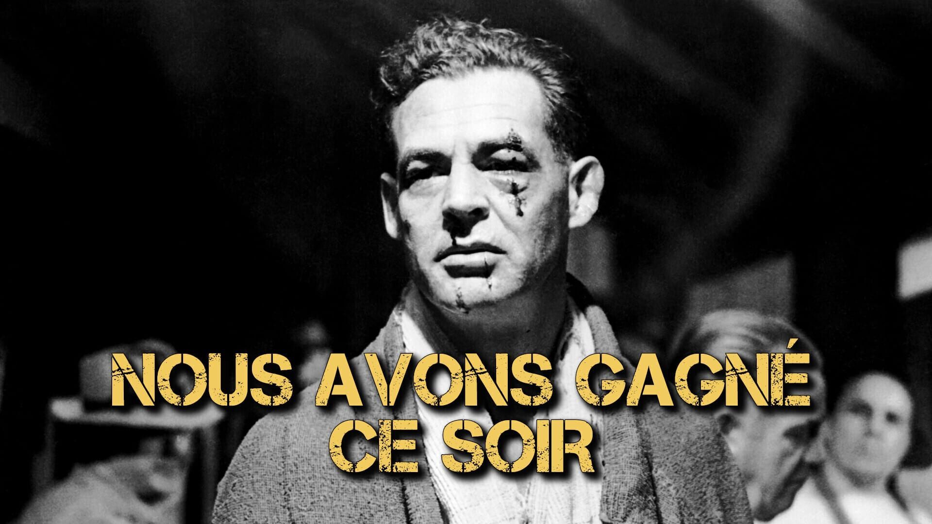 Nous avons gagné ce soir