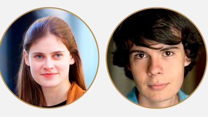 Justin Taylor et Sophie de Bardonnèche à la Fondation Singer Polignac
