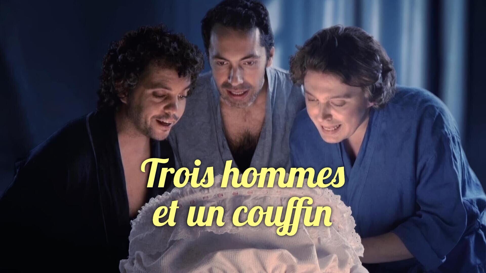 Trois hommes et un couffin