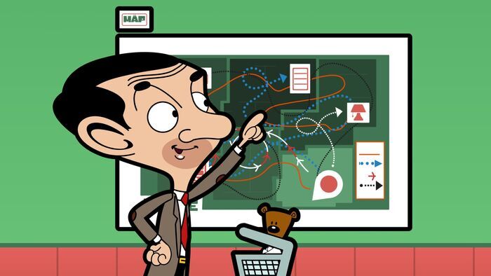 Mister Bean bricoleur