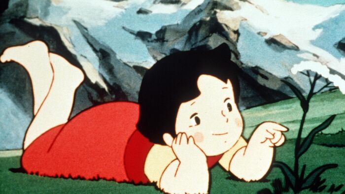 Les enfants sur la Montagne