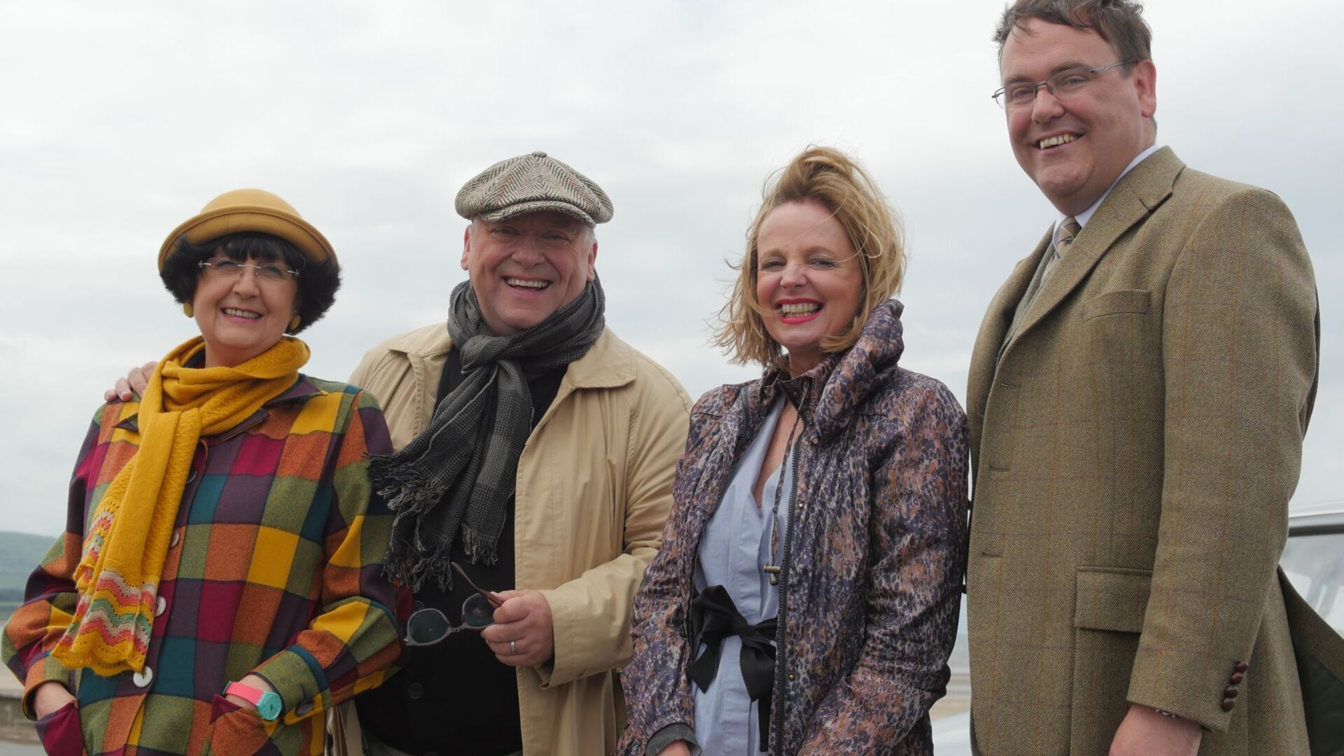 Clare Grogan and Alex Norton