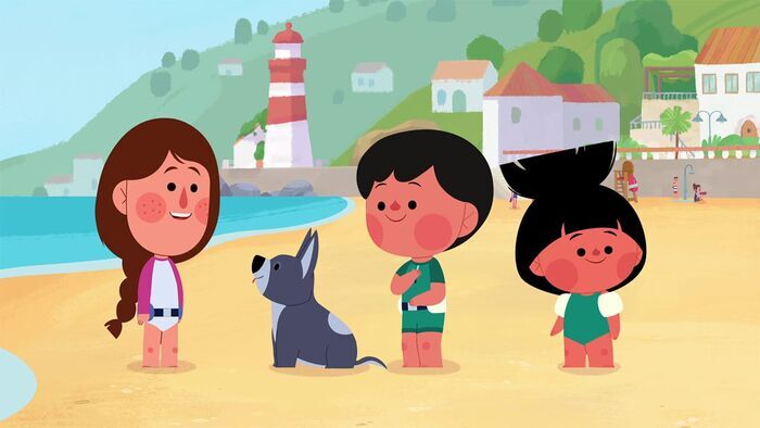 Jolly à la plage
